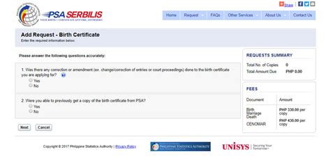 serbilis psa|psa birth certificate online.